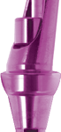 Anatomical Angular Titanium Abutment 15°, Conical