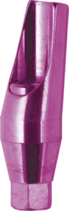 Angular Antirotational Titanium Abutment 15°, Conical
