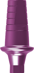 Anatomical Titanium Shoulder Wide Abutment, Straight Conical