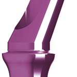 Anatomical Angular Titanium Abutment 25° Conical