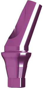 Anatomical Angular Titanium Abutment 25° Conical